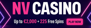 NV Casino — up to €2,000 + 225 free spins